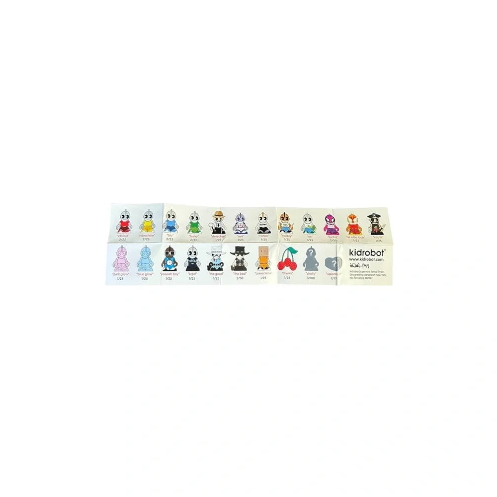 SALE Kidrobot Supermini Keychain Series 3 2007 